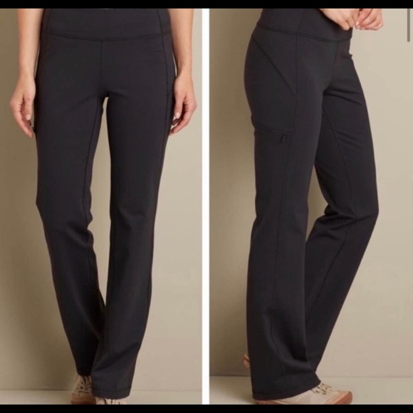 DULUTH TRADING CO  PANTS NOGA BOOTCUT PULL ON - Picture 1 of 14